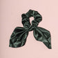 Satin Bow Hair Scrunchie - Effortless Style Ritual | Louvrs
