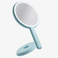 Cami LED Lighted Makeup Mirror - Dual 1x/5x Magnifying Handheld Vanity | Louvrs