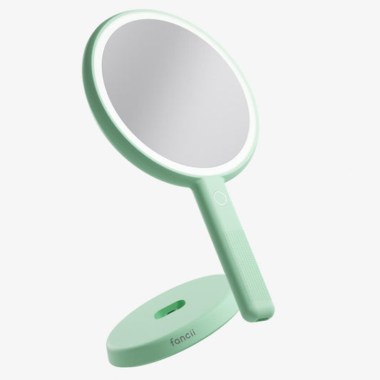 Cami LED Lighted Makeup Mirror - Dual 1x/5x Magnifying Handheld Vanity | Louvrs