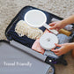 Cami LED Lighted Makeup Mirror - Dual 1x/5x Magnifying Handheld Vanity | Louvrs