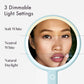 Cami LED Lighted Makeup Mirror - Dual 1x/5x Magnifying Handheld Vanity | Louvrs