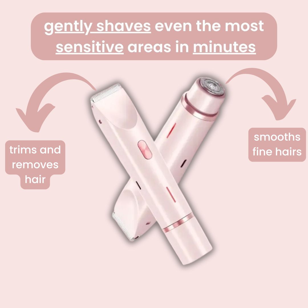 2-in-1 Women’s Body Shaver - Precision Grooming Ritual | Louvrs