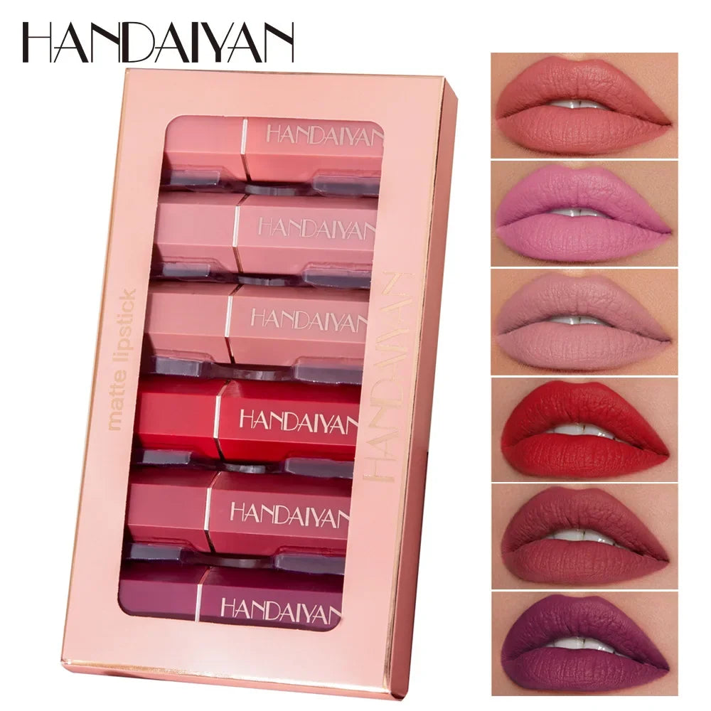 Waterproof Matte Lipstick Kit - Effortless Sophistication | Louvrs