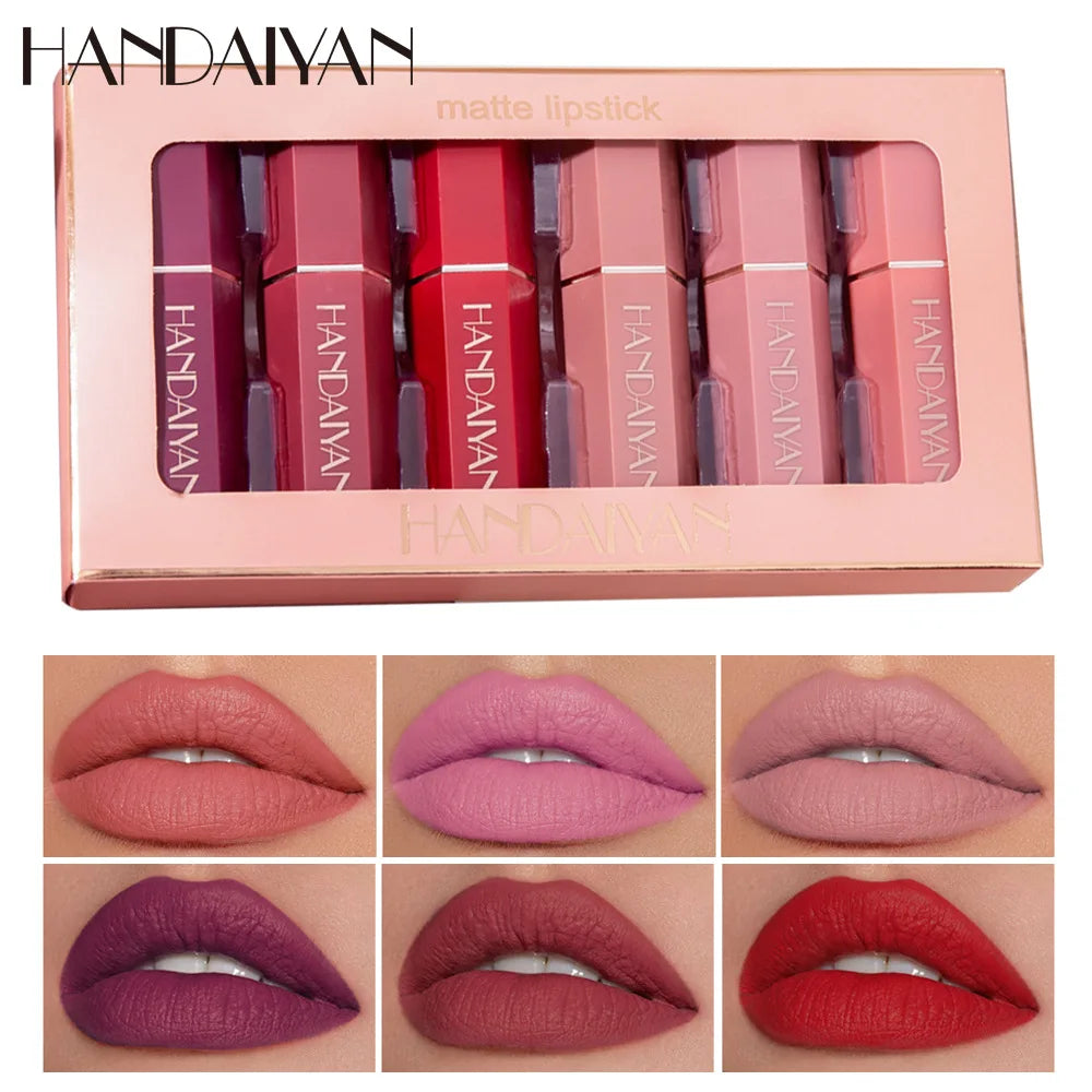 Waterproof Matte Lipstick Kit - Effortless Sophistication | Louvrs