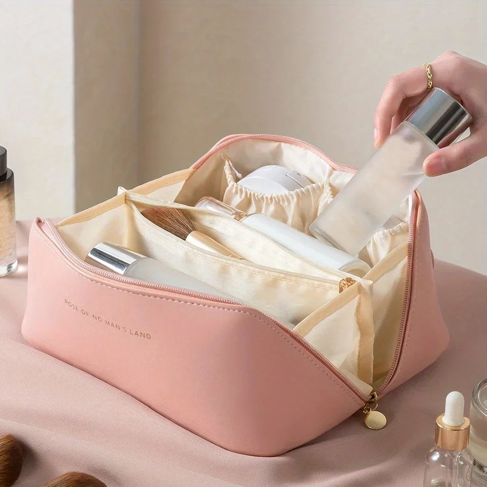 Cosmetic Co. Stylish & Spacious Cosmetic Bag - Perfect for On-the-Go Glam