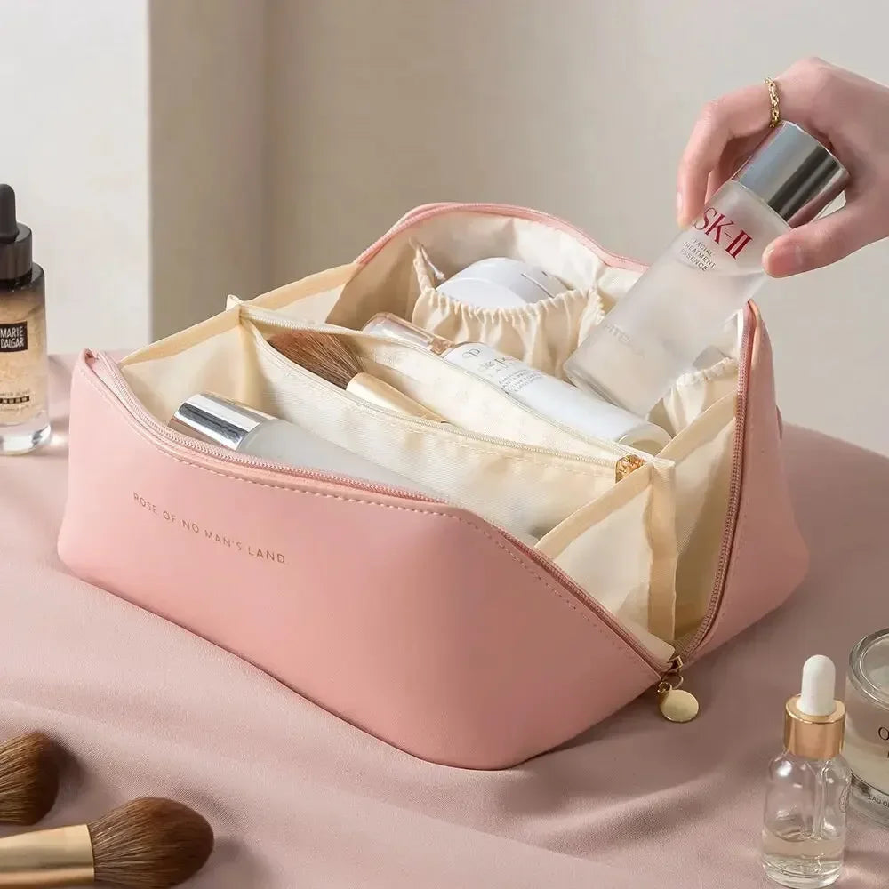Cosmetic Co. Stylish & Spacious Cosmetic Bag - Perfect for On-the-Go Glam
