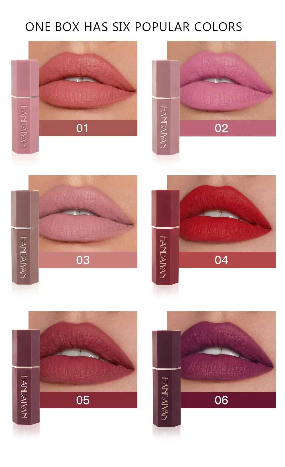 Waterproof Matte Lipstick Kit - Effortless Sophistication | Louvrs