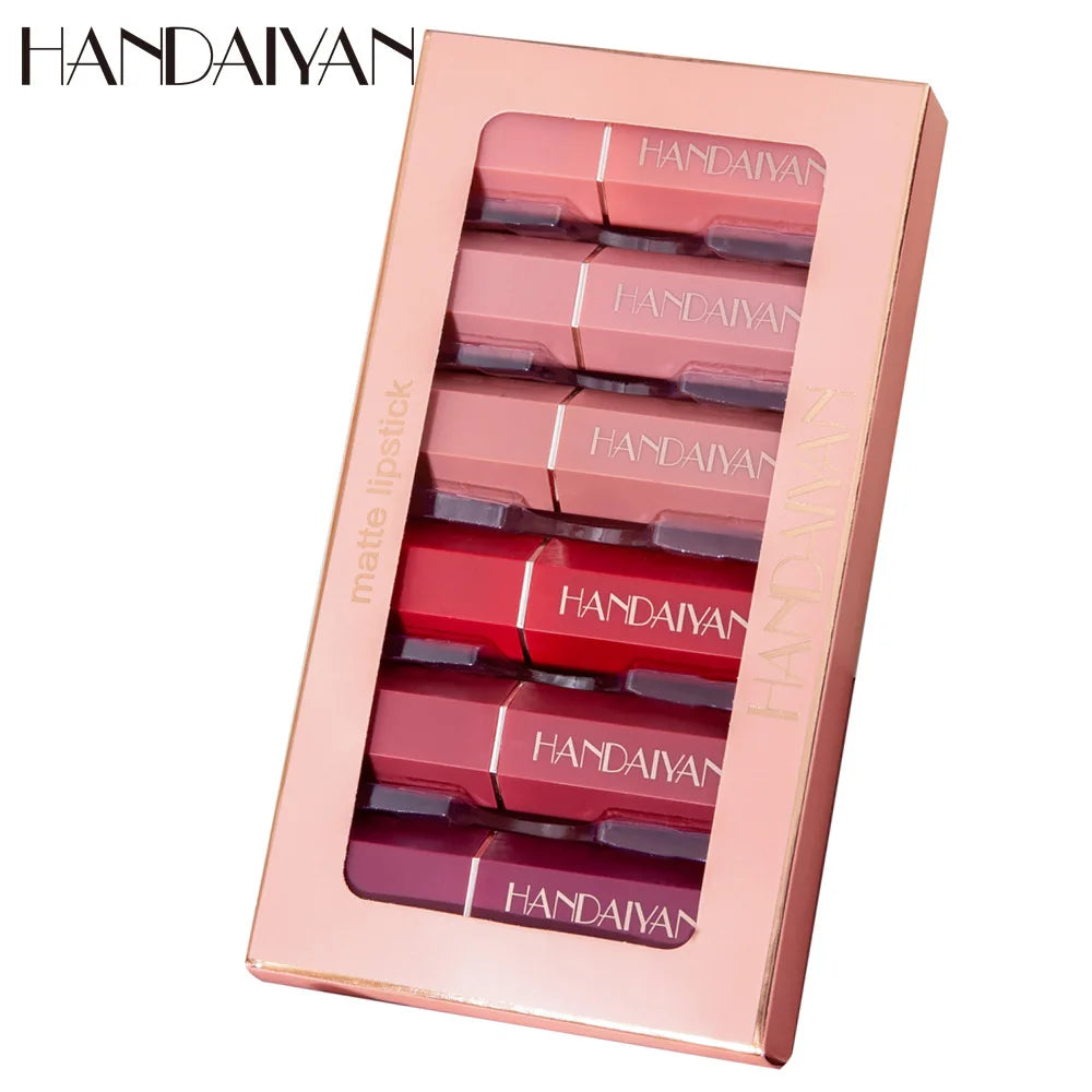 Waterproof Matte Lipstick Kit - Effortless Sophistication | Louvrs