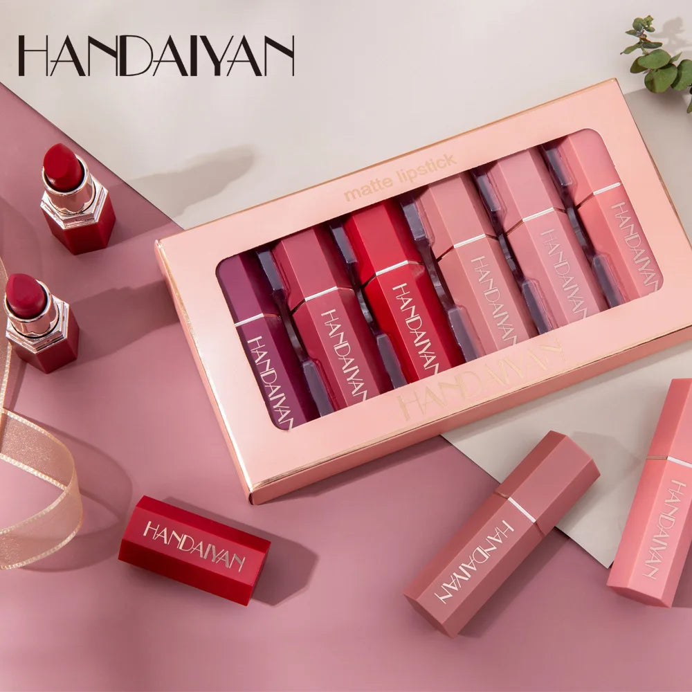Waterproof Matte Lipstick Kit - Effortless Sophistication | Louvrs