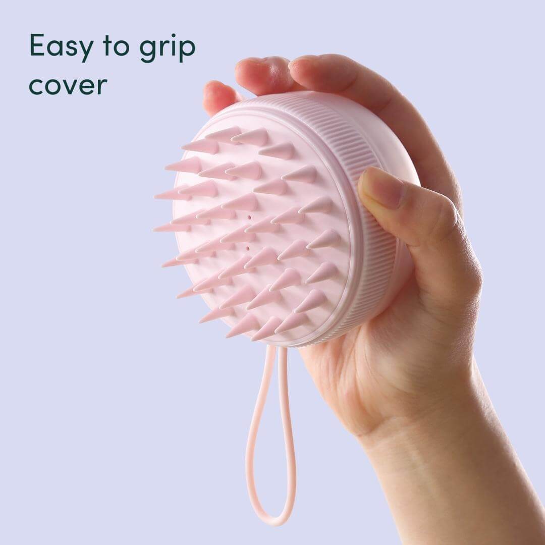 Silicone Scalp Massager & Exfoliating Brush - Spa Ritual | Louvrs